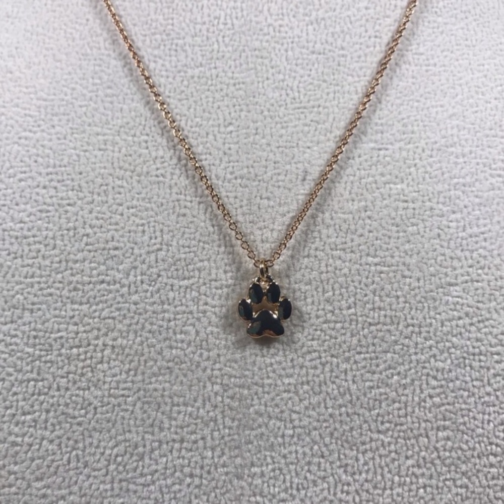 Dog / Cat Paw Lovely Gold / Silver Necklace
